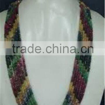 Precious Multi Faceted beads