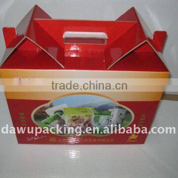 creative color packing boxes for local (and) special products