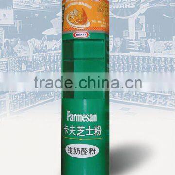 advertising equipment - barrel shaped floor display stand
