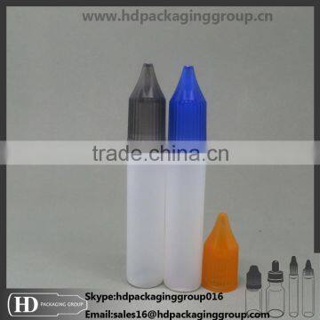 pen shape bottle with childproof tamper cap 30ml unicorn bottle for e-liquid