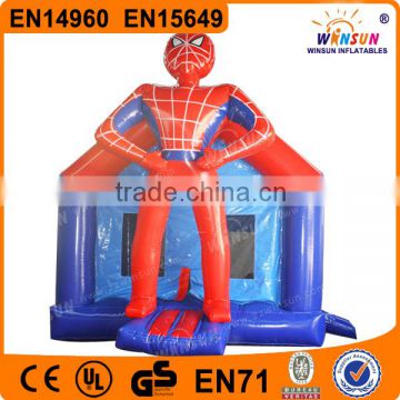 HOT New Spiderman commercial jumping castles inflatable,inflatable jumping castle