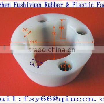 White Couplings complete Nylon bearing connectors plastic connector with 4 holes circular small plastic connector