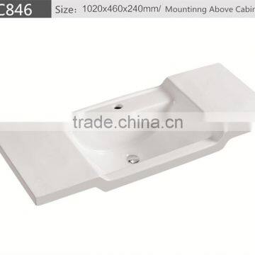C846series Bathroom ceramic wash basin sink