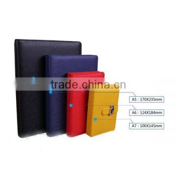 Hot Business Spiral Notebook Paper A5 A6 A7/Leather Cover Notebook Loose leaf Leather Office Notebook