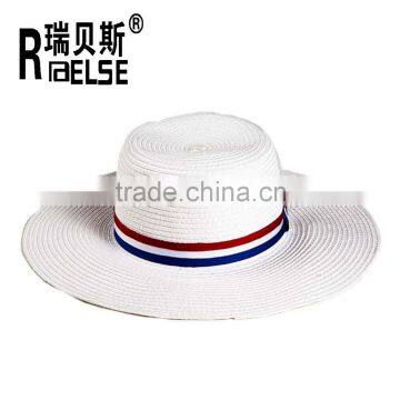 Cheap Sombrero Hats Wholesale Beach Lady Hat Paper Straw Hat for Promotion