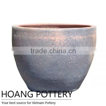 Beautiful Color Oldstone Pot / Planter Outdoor - Vietnam Pottery Manufacturer