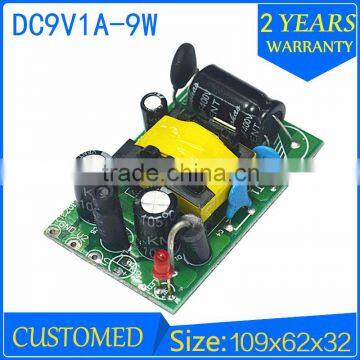 General pcb type origin power supply 9V 1000mA