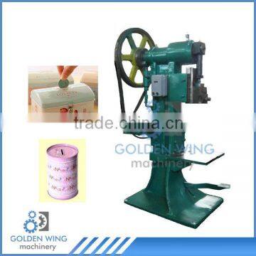 Depressing and Flanging Machine for Money Box/Coin Bank Tin Can Making Line