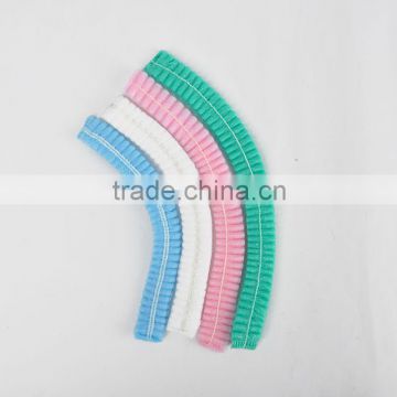 colorful disposable medical nonwoven hair mob caps