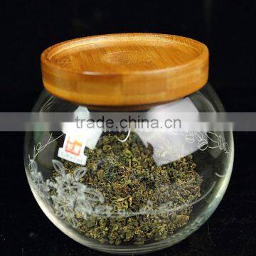 Top Quality Borosilicate Glass Jar With Wood Lid photo-6