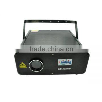 2.5W RGB 25kpss ILDA Animation Laser Light Logo Projector photo-2