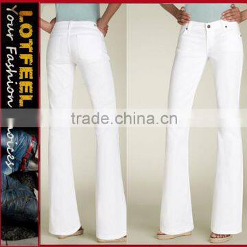 Bootcut Stretch women denim Jeans pants (LOTX294)