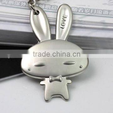 New Anime Keychain Rabbit Keychain Bunny Anime Keychain Metal Bunny Keychain