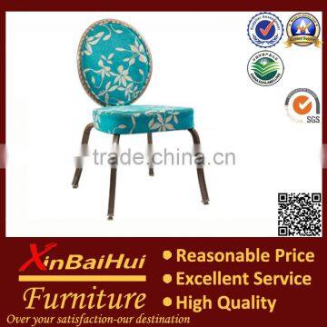 Modern Metal BH-YB8130 green fabric round back shake back banquet chair