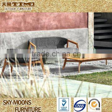all weather rope chair, garden furniture set, comfortable garden furniture outdoor(sf2016002)