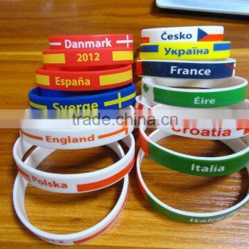 Wholesale cheap silicone bracelets for promotion