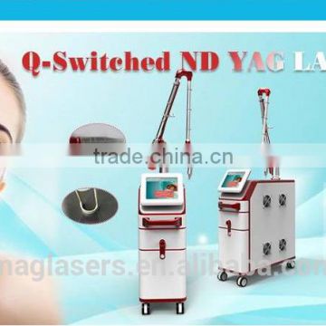 Permanent Tattoo Removal S12016 China Beauty Salon Equipment Q-switched Nd Yag Laser Tattoo Removal 1320nm Black Doll Nd Yag Laser Telangiectasis Treatment