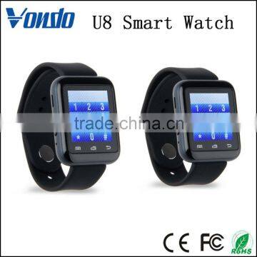 Vondo Sports Wrist Watches for Android Phone U8 Bluetooth Smart Watch