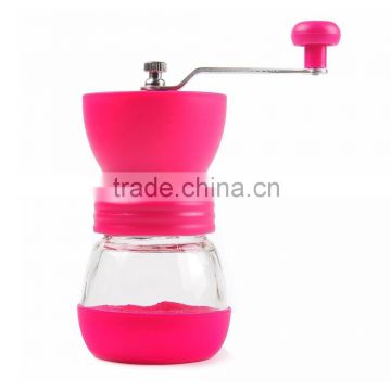 Good quality Ceramic Burr Manual Coffee Grinder, Portable Coffee Mill