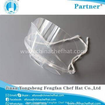 Anti-fog clear plastic transparent face mask