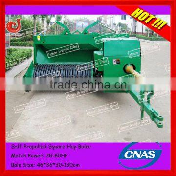 National Free-inspection Product Tractor Mounted Square Straw Hay baler