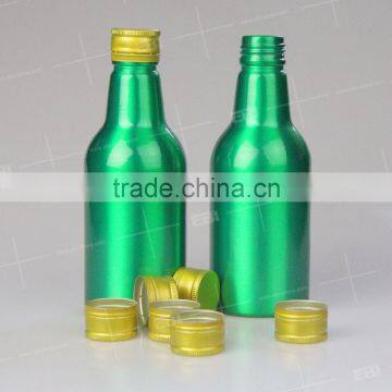 Customized empty orange juice bottle