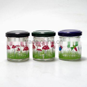 30 ml mini glass storage jar for honey or candy