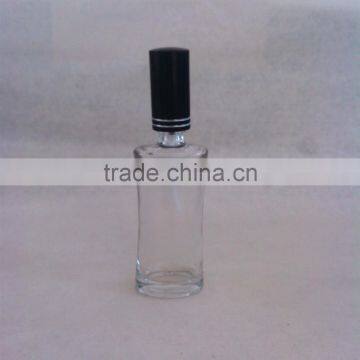 50ml ellipse glass perfume bottle with spray