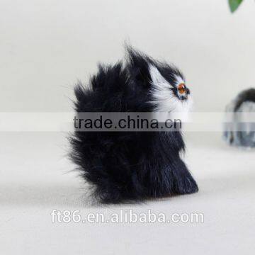 New Design Animated Black Animal Toy Bulk Plastic Squirrel photo-4
