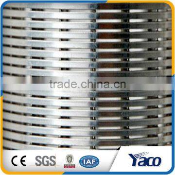 welded stainless steel water well screen pipe nd control wedge wire mesh pipe