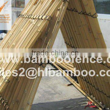 Eco-friendly Natural Bamboo Panel Fence For Garden Decoration