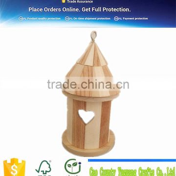 Factory customize lower price wooden bird nest hot sell 2016