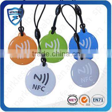 customized professional nfc ring tag with logo printing