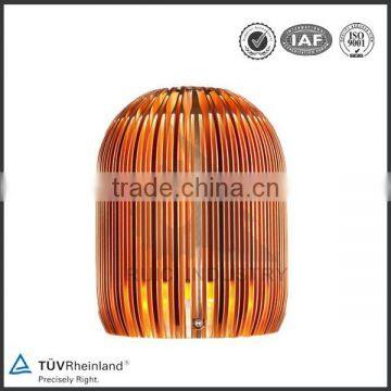 Extrusion cylindrical copper heat sink for led light