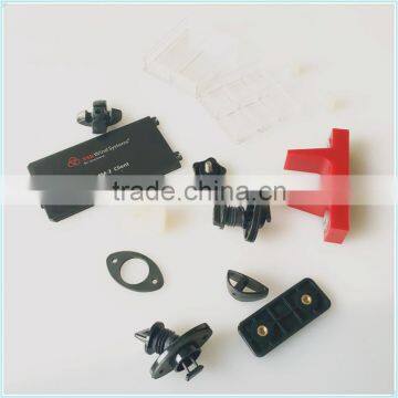 Injection plastic part