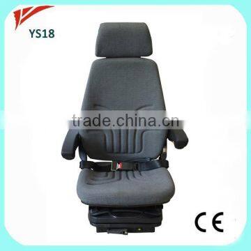 2015 universal cheap price Kobelco air suspension excavator seat, Hitachi excavator parts