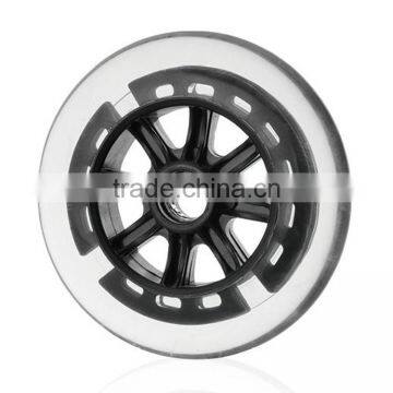 145mm*30mm, Flashing PU wheels, inline skate wheels