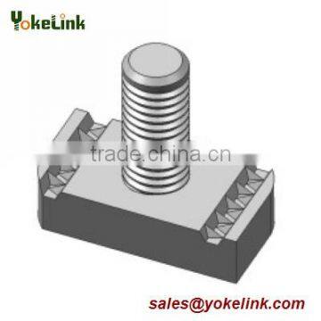 Hot sell Galvanized Stud Nut without Spring For solar Fastener M6,M8,M10,M12