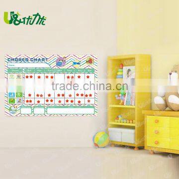 Daily Magnetic Calendar Printed White Board Planner for Refrigerator 17 Inch x 11 Inch photo-2