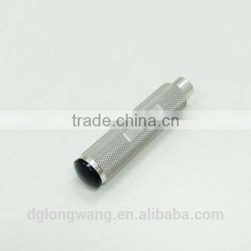 Aluminum shaft with rolling flower processing