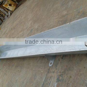 galvanized cattle / sheep water trough