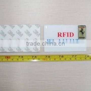 Low Cost Printing RFID Tags/ 3M Adheslive RFID Windshield Tags for Car Tracking System photo-2