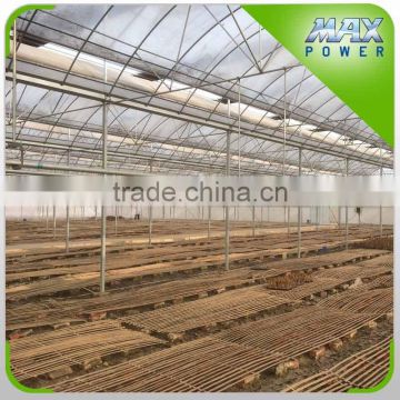 agricultural poly film greenhouse structure