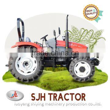 SJH 80HP 4WD wheel farm tractor with best service on sale