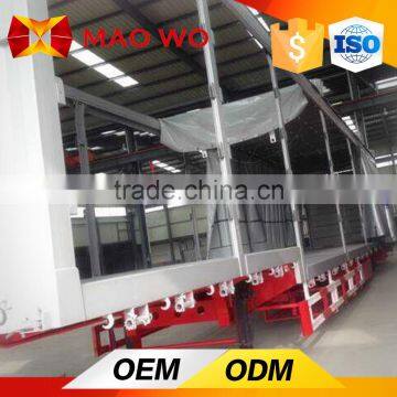 2 Axle Vehicle Car Transport Semi Truck Trailer for Sale photo-5