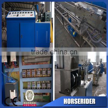 drink juice straw with spoon making machine/pe pp plastic drink straw extrusion line