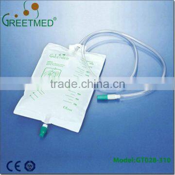 China Manufacture High Quality Portable 2000ml Sterile Urine Bag photo-5