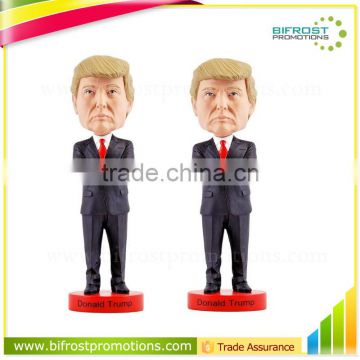 2017 Presell Resin Doll Trump Furnishing Donald Trump Bobble Head