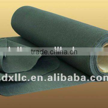 Fiberglass woven dust filter cloth fabric with graphited acid treated