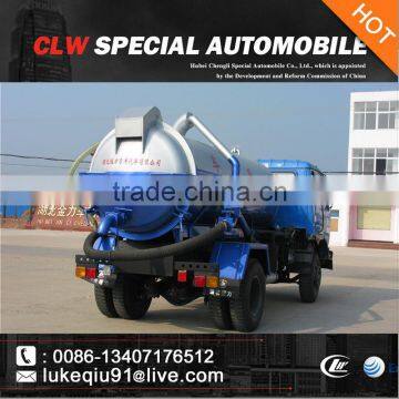 china brand top sale sewage suction truck with vacuum pump for sales